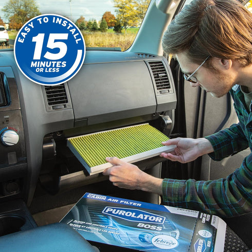 Purolator PBC35660 PurolatorBOSS Premium Cabin Air Filter with Febreze Freshness fits Select Kia and Hyundai...