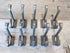 10 Coat Hooks 3 1/2" Long Iron for Hats, Coats, Towels, Bathroom, Kitchen, ETC.!...
