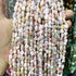 6-10mm Natural Pink Opal Tumbled Stone Chip Loose Beads for Jewelry Making, Polished Irregular Pebble Crystal Beads Supply 32"(2 Strands)...