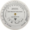 EMI BMI body mass index Wheel Calculator 4.25 inch, Single sided, Adult ECB-201...