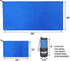 EPAuto Microfiber 2-Pack Fast Drying Towels (60" x30'') with Face/Hand Towel (24" X15'') for Travel, Beach, Backpacking, Camping and Gym...