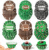 Football Mini Cupcake Liners - 600pcs Football Themed Baking Cups Muffin Case Cupcakes Wrappers, Rugby Sport Paper Cake Wrap Making Supplies for G...