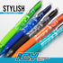 Pentel ICY Mechanical Pencil, (0.7mm), Tinted Black Barrel, 12 pack (AL27TA)...