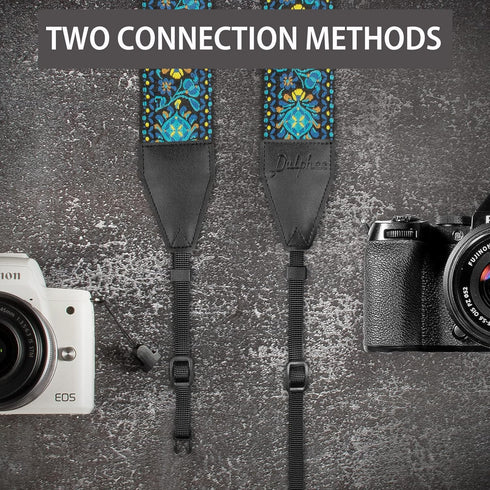 Camera Strap, Jacquard Weave 2" Shoulder Neck Straps for All DSLR Cameras Men Women Photographers...