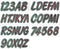 Hardline Products Series 400 Factory Matched 3-Inch Boat & PWC Registration Number Kit - Burgundy/Black - RUBKG400...