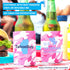 TahoeBay 12 Blank Beer Can Coolers, Plain Bulk Collapsible Soda Cover Coolies, DIY Personalized Sublimation Sleeves for Weddings, Bachelorette Par...