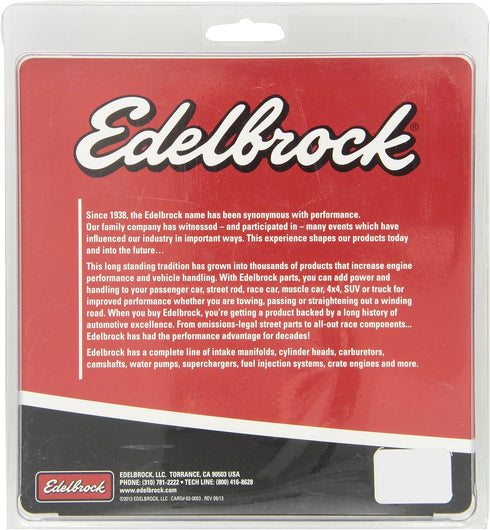 Edelbrock 2732 Carburetor Adapter...