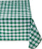 Winco TBCO-70G Checkered Table Cloth, 52-Inch x 70-Inch, Green...