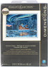 Dimensions Gold Collection Counted Cross Stitch Kit, Aurora Cabin, 16 Count Dove Grey Aida, 16'' x 12''...
