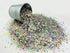 Jumbo Mylar Rainbow Foil Confetti - Glittering Metallic Confetti for New Year's, Surprises, Birthdays, Photoshoots, Engagements, and Weddings (300...