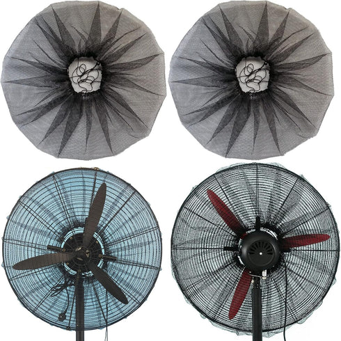 2 PACK Fan Cover for 30 Inch Industrial Pedestal Fan,Fan Dust Cover for Kids Children Finger Protection,Fan Mesh Cover for 30" Commercial Fan for ...