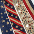 Ribbli Rustic Patriotic Ribbon Wired,4 Rolls Stars and Stripes Burlap Ribbon,2-1/2 Inch Total 60 Feets(20 Yards), Patriotic Ribbon for Crafts,Wrea...