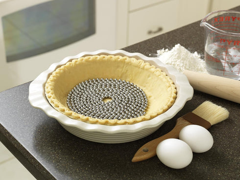 Jaz Innovations Perfect Pie Crust Stainless Steel Weight Chain - 10 Feet...