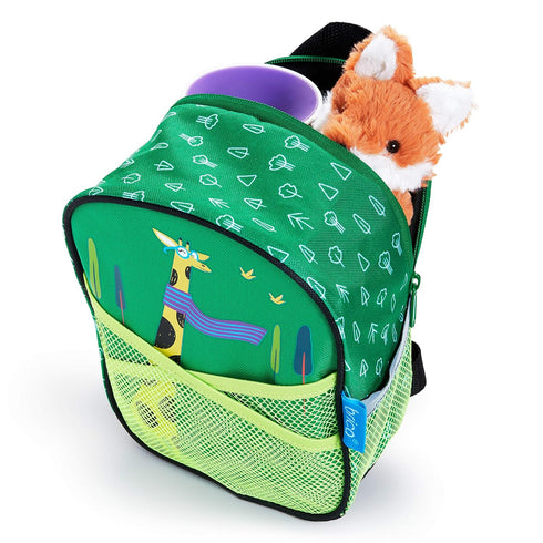 Munchkin® Brica® By-My-Side™ Toddler Safety Harness Backpack with Leash, Giraffe, Green...