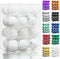 Lulu Home Christmas Ball Ornaments, 24 Ct 2.36" Pre-Strung Hanging Ornament Decorations, Xmas Shatterproof Plastic Balls for Holiday Party Wreath ...