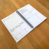 Neurology H&P Notebook Medical History and Physical notebook, 100 medical templates with perforations...