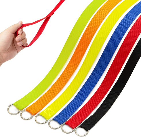 COVGOPI Slip Lead Dog Leash, 6 pcs Short Pet Leashes Slip Leads for Dogs Cats Grooming Shelter Rescues Walking Training,etc., 6 FT Strong Pulling ...