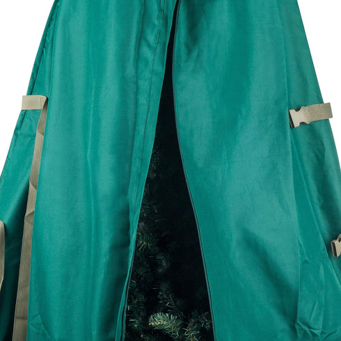 Christmas Tree Storage Bag for Trees up to 6 Ft Tall - Store Artificial Trees Upright and Decorated All Year Long by Tiny Tim Totes (Green)...