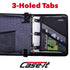 Case It Tablet Binder Accessory, Padded Tablet with 3 Steel Grommets, Fits Any Standard 3 Ring Letter Size Binder, Mesh Pocket on Front, Zipper Cl...
