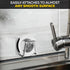 NADOBA Stainless Steel Sponge Holder for Kitchen Sink – Compact & Durable, Easy to Install, Keeps Sponge Dry, Saves Storage Space, Suitable for Me...