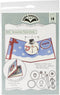 KB Riley 1012 Karen Burniston Dies-Snowman Twist Circle Pop-Up...