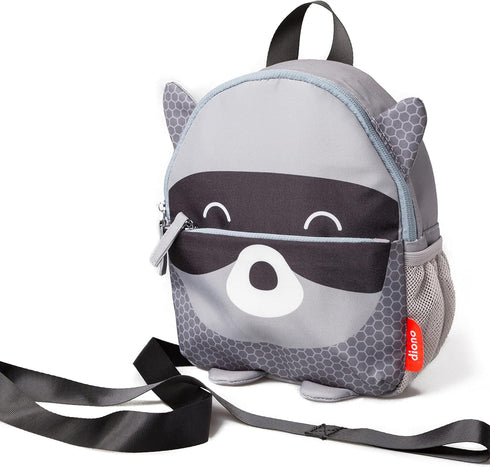 Diono Unisex Baby Safety Rein and Backpack, Gray, 1 Count (Pack of 1)...