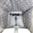Cotton Seat Covers for IKEA Antilop Highchair,Cotton Surface and Cotton Padded,Forest Pattern Foldable Baby Highchair Cover for IKEA Child Chair C...
