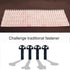 Dual Lock Fastener 1in x 2in 8pcs, Reclosable Interlocking Tape Heavy Duty EZ Pass Holder, Adhesive Hook Lock Sticky Back Mushroom Mounting Tape C...