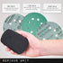 Lunar Block 5-Inch Hand Sanding Pad - Fits 5" Hook & Loop Sandpaper Discs - Patent-Pending Ergonomic Design for Woodworking, Furniture Refinishing...