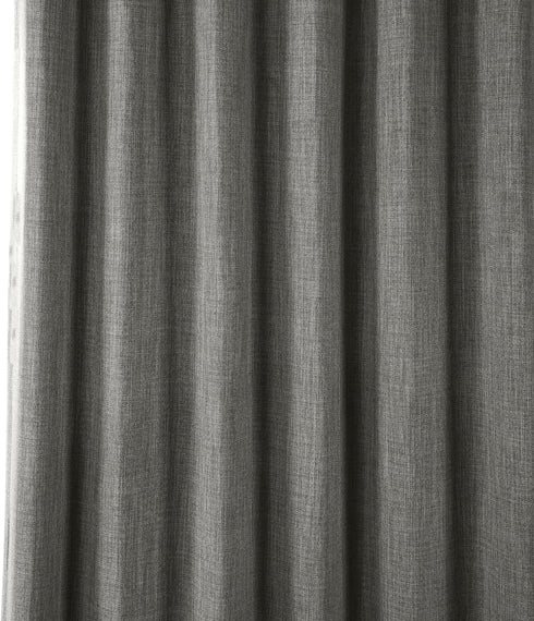 HPD Half Price Drapes - Faux Linen Curtains for Living Room (1 Panel) - 50W X 84L - Textured Room Darkening Curtains for Bedroom 84 Inches Long - ...