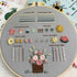 Myfelicity 3 Embroidery kit for Beginners, Beginner Embroidery Kit for Adults. Starter Kits to Learn 28 Different Stitches, Including Fabric with ...