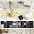 Household Essentials Graphite Small Square Organizer Boxes for Storage | 2pc Set...