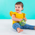 Bright Starts Oball Easy Grasp Classic Ball Infant Toy in Blue/Green, Age Newborn and up, 4 Inches...