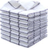 Cotton Grid Dish Cloths, Terry Cleaning Rags, 12 x 12 Inches, Light and Soft, Quick Drying Dish Rags, 8pc/Set (Purple)...
