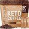 Keto Vitals Instant Keto Coffee Powder - Low-Calorie Sweetened Coffee Packets, Single Serve - Instant Mix in Original, Vanilla, & Mocha Flavors - ...