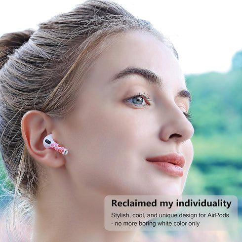 for AirPod 3rd Generation Case Cover Skin, Trendy Wraps for AirPods 3, Personalize Your Earphone with Vinyl Stickers, Including Cleaning Kit and P...
