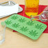 Fairly Odd Novelties Cannabis Marijuana Pot Leaf Shape Stoner Ice Cube Tray Mold Novelty Gag Gift, One Size, Green...