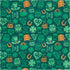 Jacob Alexander Men's Happy Saint Patrick's Day Kiss Me I'm Irish Lucky Symbols Pattern Pocket Square - Green...