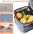 Tirrinia Insulated Lunch Box for Men/Women, Leakproof Lunch Bag for School Work, Large Lunch Tote Kids Boys Girls Student Back to School, Soft Coo...