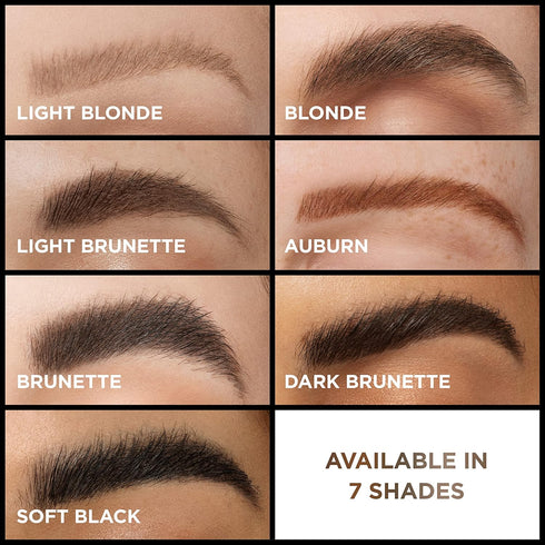 L'Oreal Paris Infallible Volumizing 24H Wear Brow Mascara, Long Lasting Eyebrow Makeup for 2X Fuller Eyebrows, 4.0 Dark Brunette, 0.13 Fl Oz...