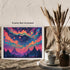 Posterizer 1 pcs- psychedelic funky hippie colorful landscape 2-Abstract & Modern Art-Fantasy & Fiction Art- Living Room Bedroom Decor- unframed w...