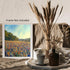 Posterizer 1 pcs-oil painting style-vibrant field with flowers-classics inspired 3-Landscape & Nature Art-Vintage Art-Gift for Art Lovers- unframe...
