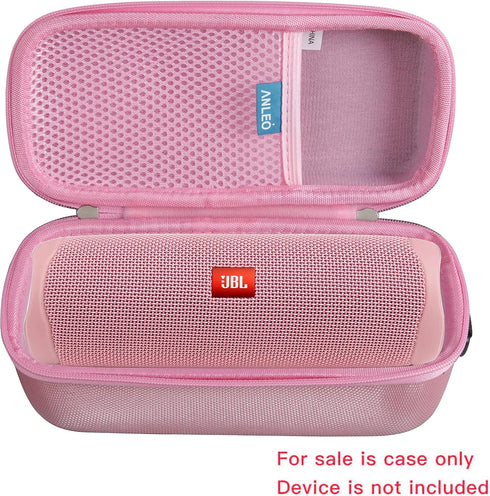 Hard Travel Case for JBL FLIP 5 / JBL FLIP 6 Waterproof Portable Bluetooth Speaker (Pink)...