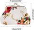 MIAO JIN 8Pcs Small Canvas Floral Coin Purses Present Bag with Clasp Kiss Lock Change Pouch Mini Coin Wallet Vintage Trinkets Pouch...