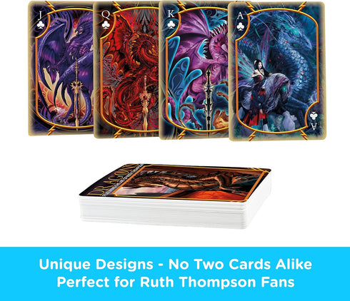 AQUARIUS - Ruth Thompson Dragons Playing Cards...