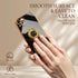 IDweel for iPhone 13 Case with 360°Ring Holder Stand Magnetic Kickstand,Lightweight Slim Fit Plated Rose Gold Edge Soft TPU Bumper Camera Protecti...