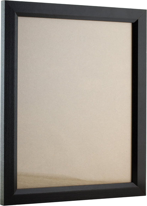 Craig Frames 7171610BK 8.5 x 11-Inch Picture/Poster Frame, Wood Grain Finish, 0.825-Inch Wide, Solid Black...