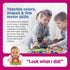 Pom Pom Arts & Crafts Kit for Toddlers - Toddler Art Activity Easter Craft for Little Boys & Girls Ages 3, 4, 5, 6 Years Old Kids Sensory Activiti...