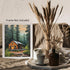 Posterizer 1 pcs- quaint village in the nature-cabins in the wild 1-Landscape & Nature Art-Floral Botanical Art- Decor for Home & Office- unframed...