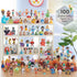 Disney100 Years of Magical Moments, Limited Edition 8-piece Figure Set, Kids Toys for Ages 3 Up by Just Play...